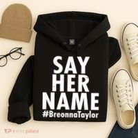 Say Her Name #Breonna Taylor BLM Hoodie thumb 4