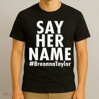 Say Her Name #Breonna Taylor BLM T-Shirt thumb 3