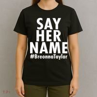 Say Her Name #Breonna Taylor BLM T-Shirt thumb 4
