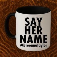 Say Her Name #Breonna Taylor BLM Coffee Mug thumb 2