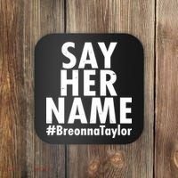 Say Her Name #Breonna Taylor BLM Coaster thumb 0