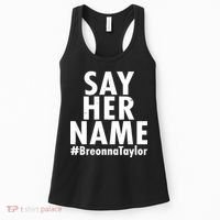 Say Her Name #Breonna Taylor BLM Women's Tank Top thumb 0