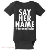 Say Her Name #Breonna Taylor BLM Baby Bodysuit thumb 0