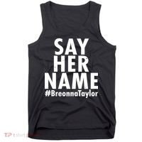 Say Her Name #Breonna Taylor BLM Tank Top thumb 0