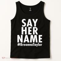 Say Her Name #Breonna Taylor BLM Tank Top thumb 2