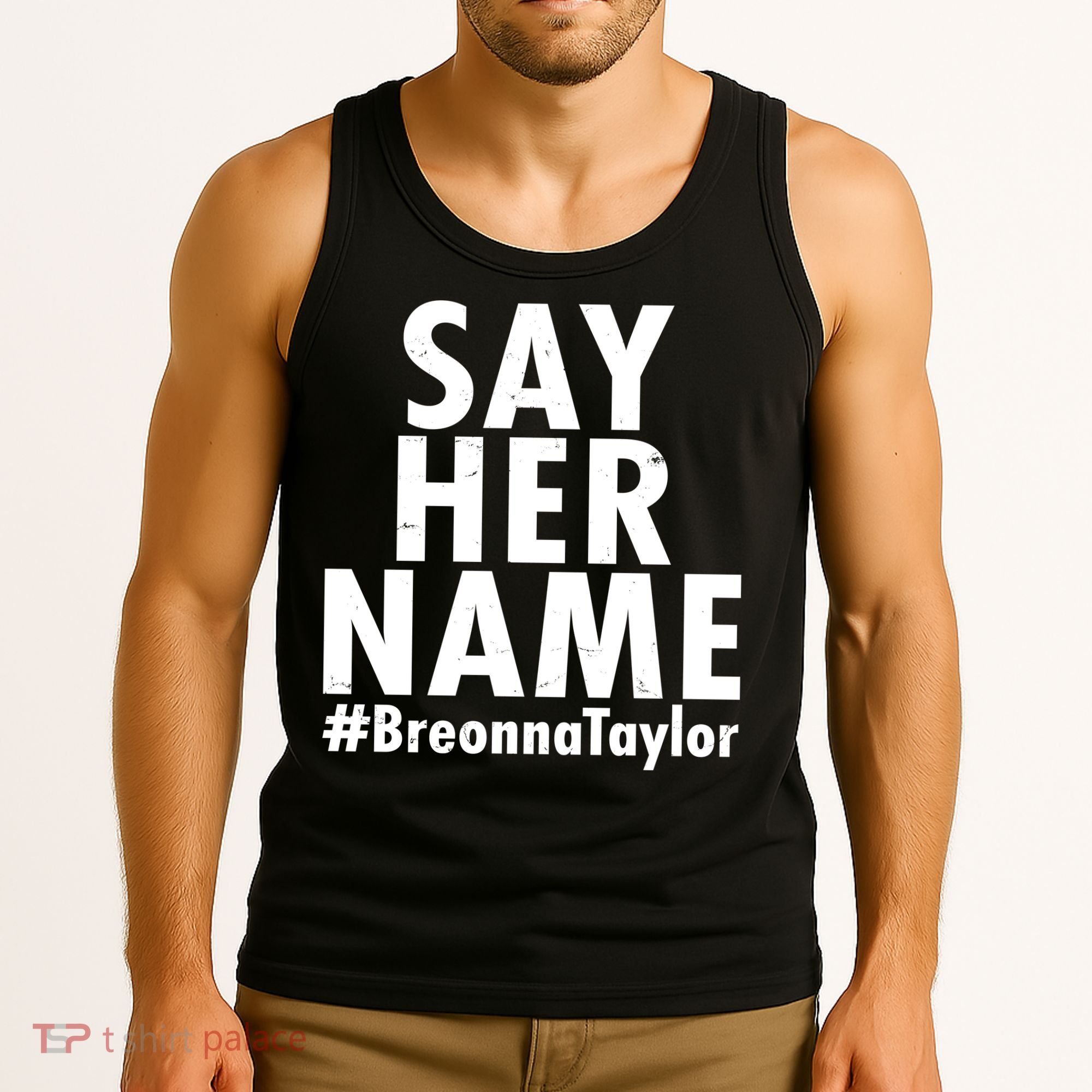 Say Her Name #Breonna Taylor BLM Tank Top