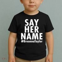 Say Her Name #Breonna Taylor BLM Toddler T-Shirt thumb 2
