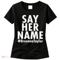 Say Her Name #Breonna Taylor BLM Women's T-Shirt thumb 0