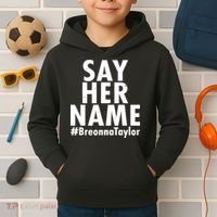 Say Her Name #Breonna Taylor BLM Kids Hoodie thumb 2