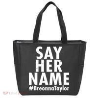 Say Her Name #Breonna Taylor BLM Tote Bag thumb 0