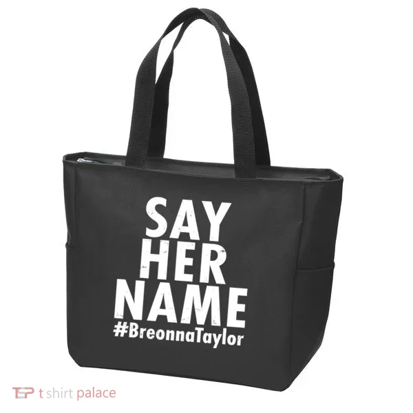 Say Her Name #Breonna Taylor BLM Tote Bag