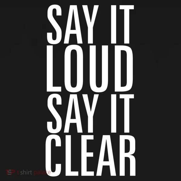 Say It Loud - Say It Clear - Resist Bucket Hat