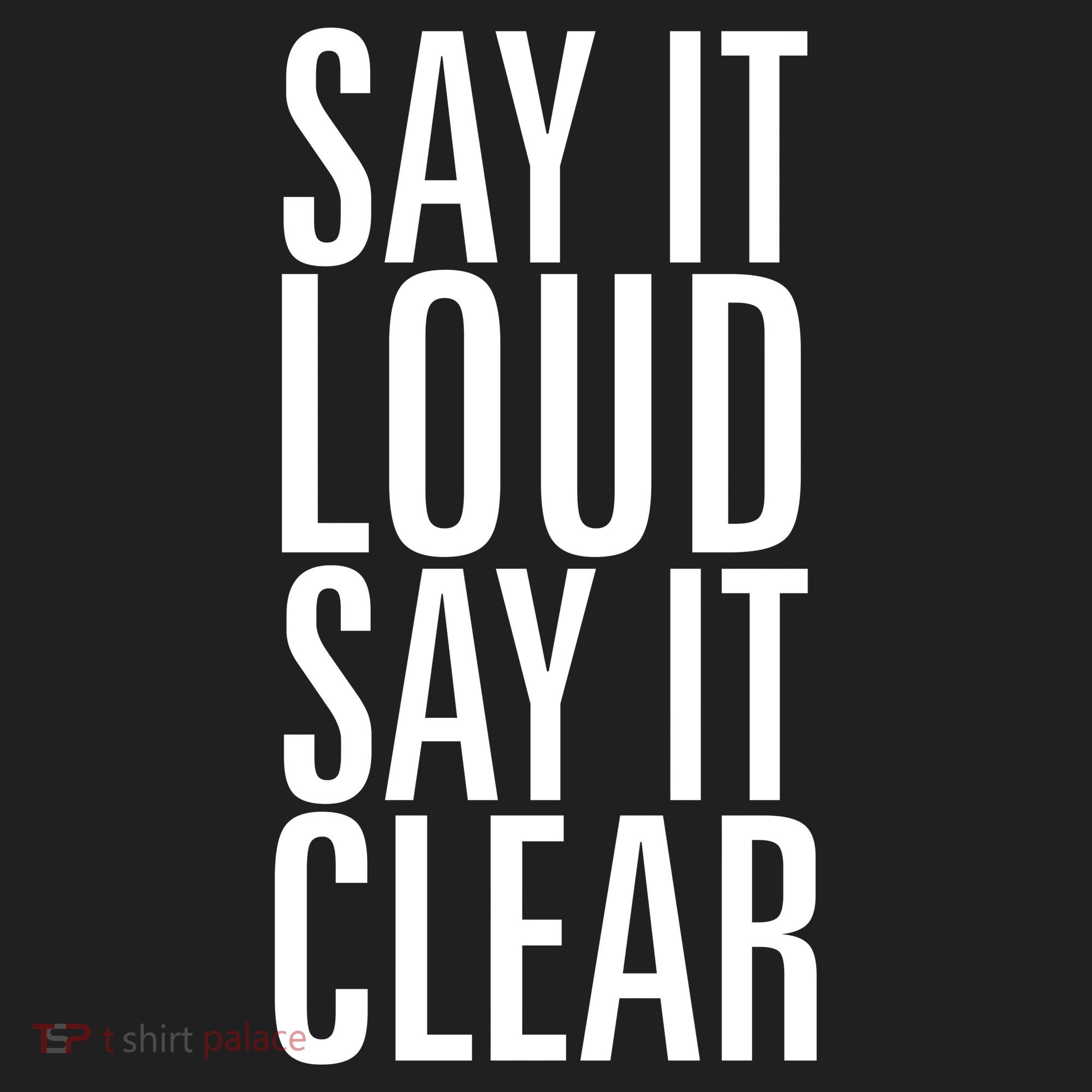 Say It Loud - Say It Clear - Resist Tumbler