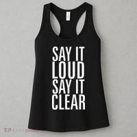 Say It Loud - Say It Clear - Resist Women's Tank Top thumb 3