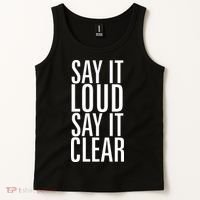 Say It Loud - Say It Clear - Resist Tank Top thumb 2