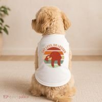 Say Less Do Lesser Sloth Retro Doggie Tank thumb 2