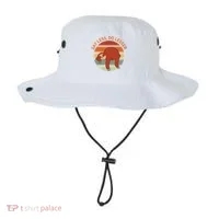 Say Less Do Lesser Sloth Retro Bucket Hat thumb 0
