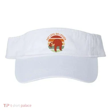 Say Less Do Lesser Sloth Retro Visor