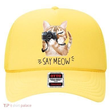 Say Meow Cute Cat Picture Hat