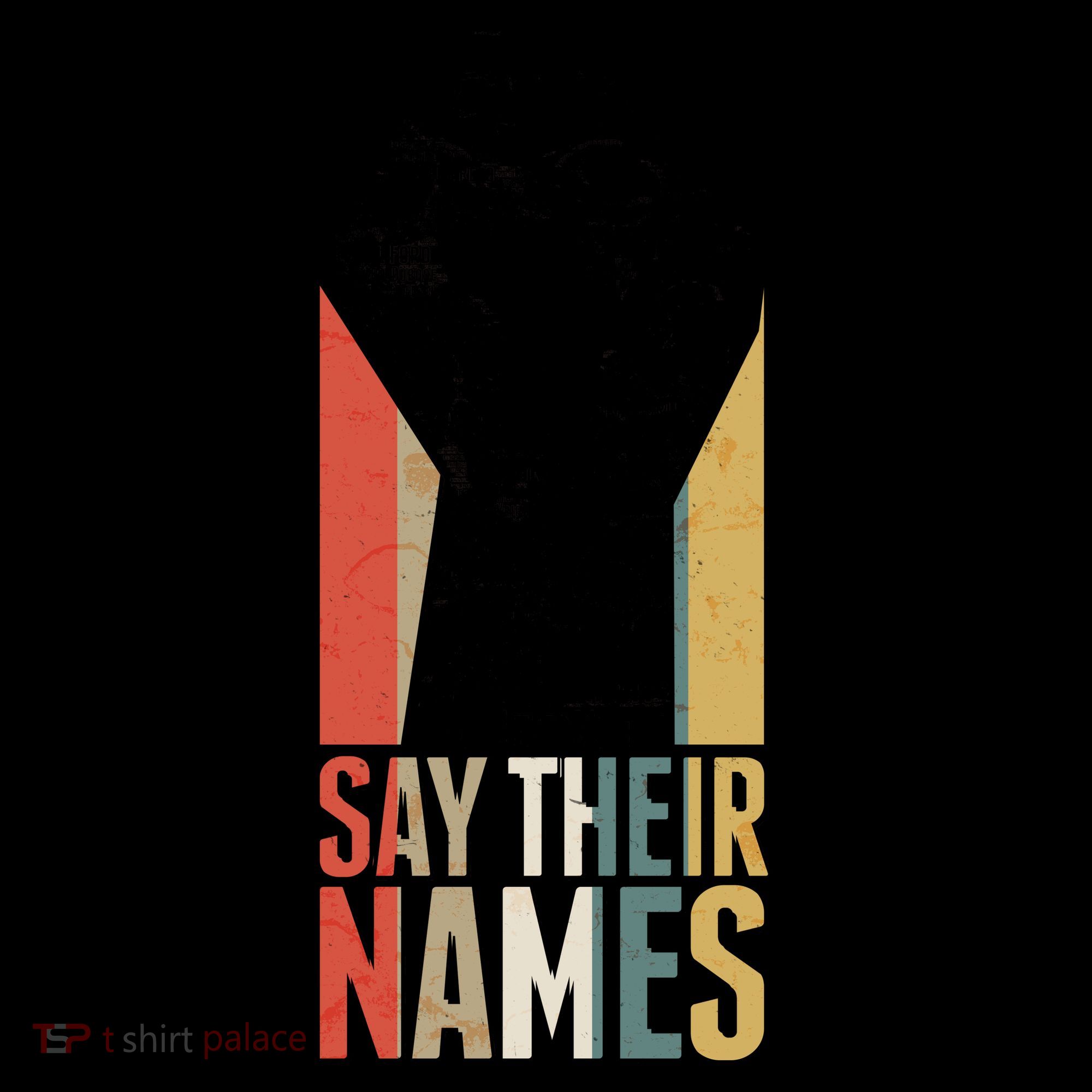 Say Their Names Black Lives Matter Remembering Victim Names Coffee Mug