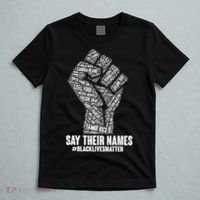 Say Their Names #BLACKLIVESMATTER T-Shirt thumb 5