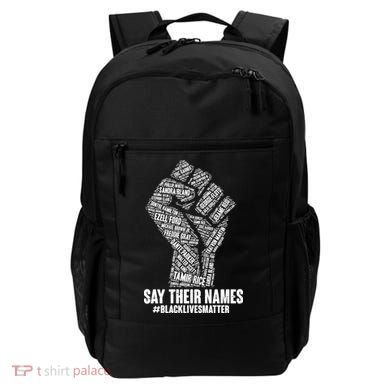 Say Their Names #BLACKLIVESMATTER Backpack
