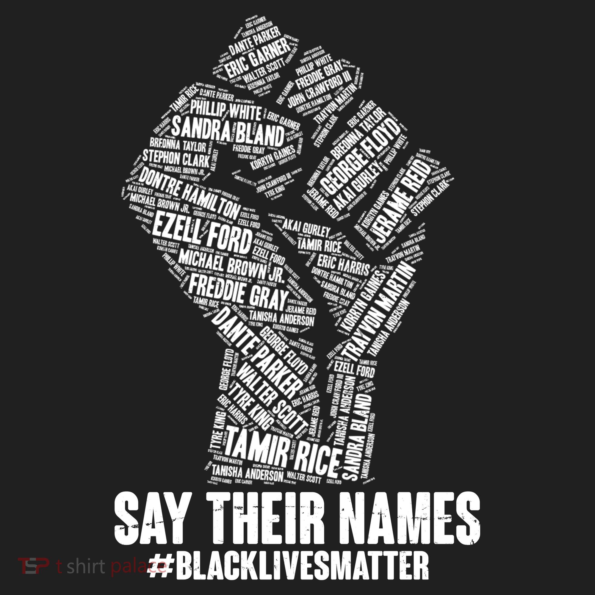Say Their Names #BLACKLIVESMATTER Tumbler