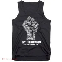 Say Their Names #BLACKLIVESMATTER Tank Top thumb 0