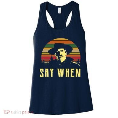 Say When Vintage Women's Tank Top