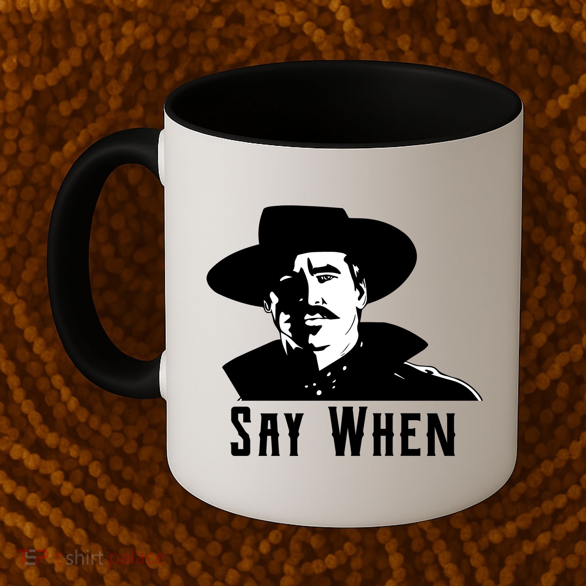 Say When Classic Movie Quote Coffee Mug