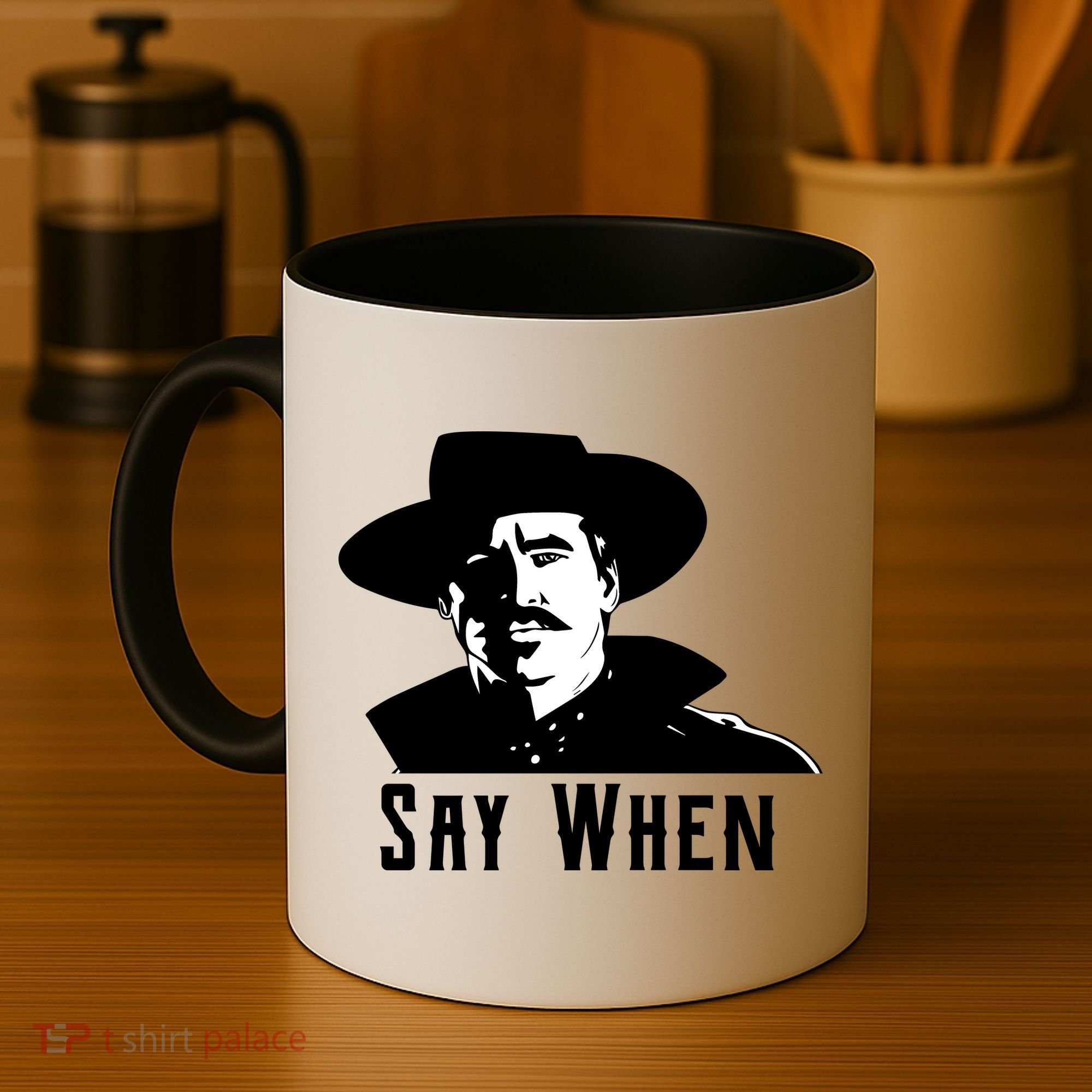 Say When Classic Movie Quote Coffee Mug