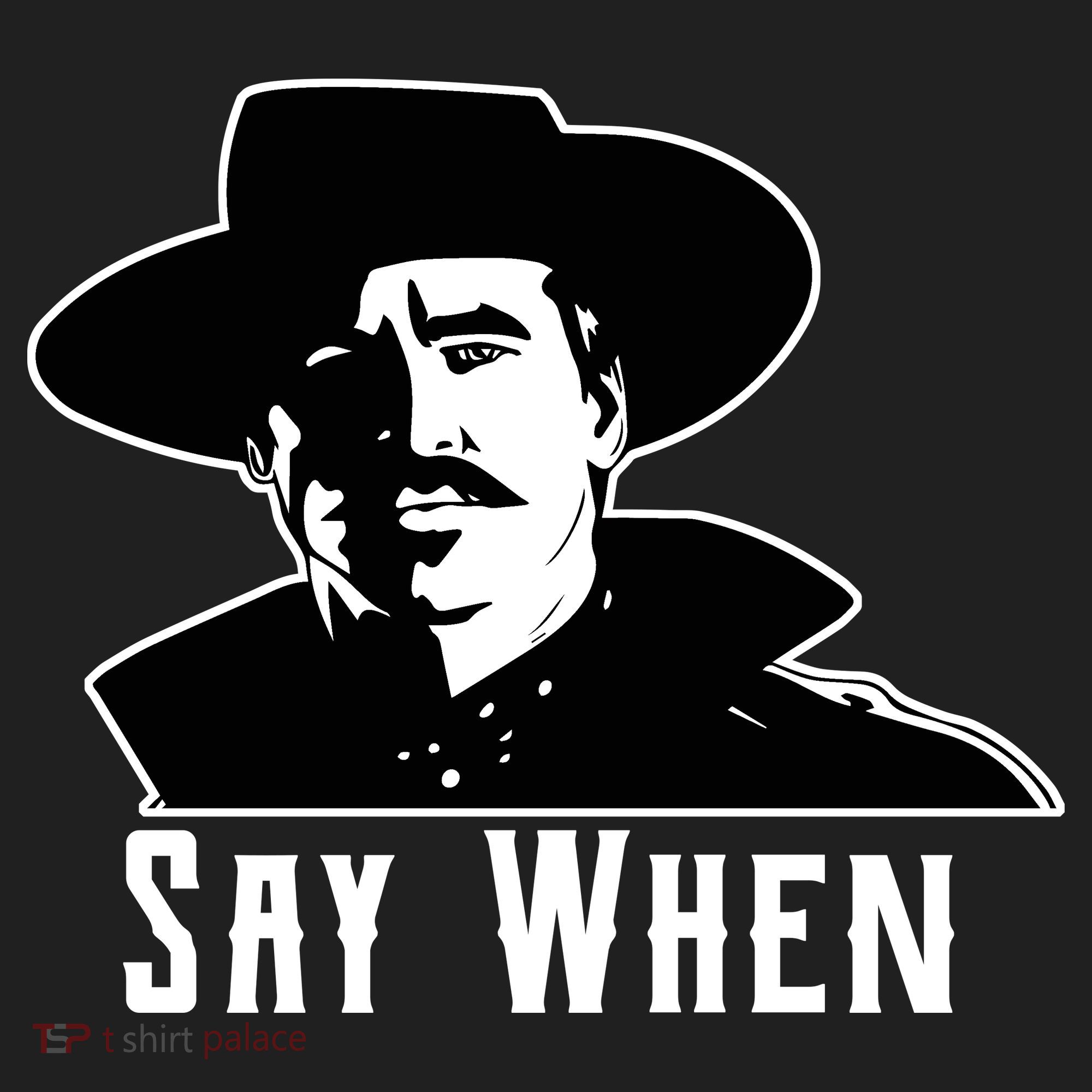 Say When Classic Movie Quote Tumbler
