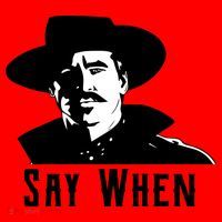 Say When Classic Movie Quote Santa Hat thumb 1