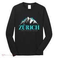 Swiss Alps Zurich Switzerland Long Sleeve Shirt thumb 0