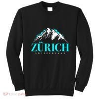 Swiss Alps Zurich Switzerland Sweatshirt thumb 0