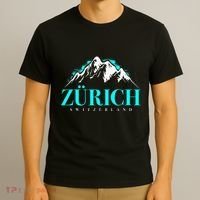 Swiss Alps Zurich Switzerland T-Shirt thumb 3