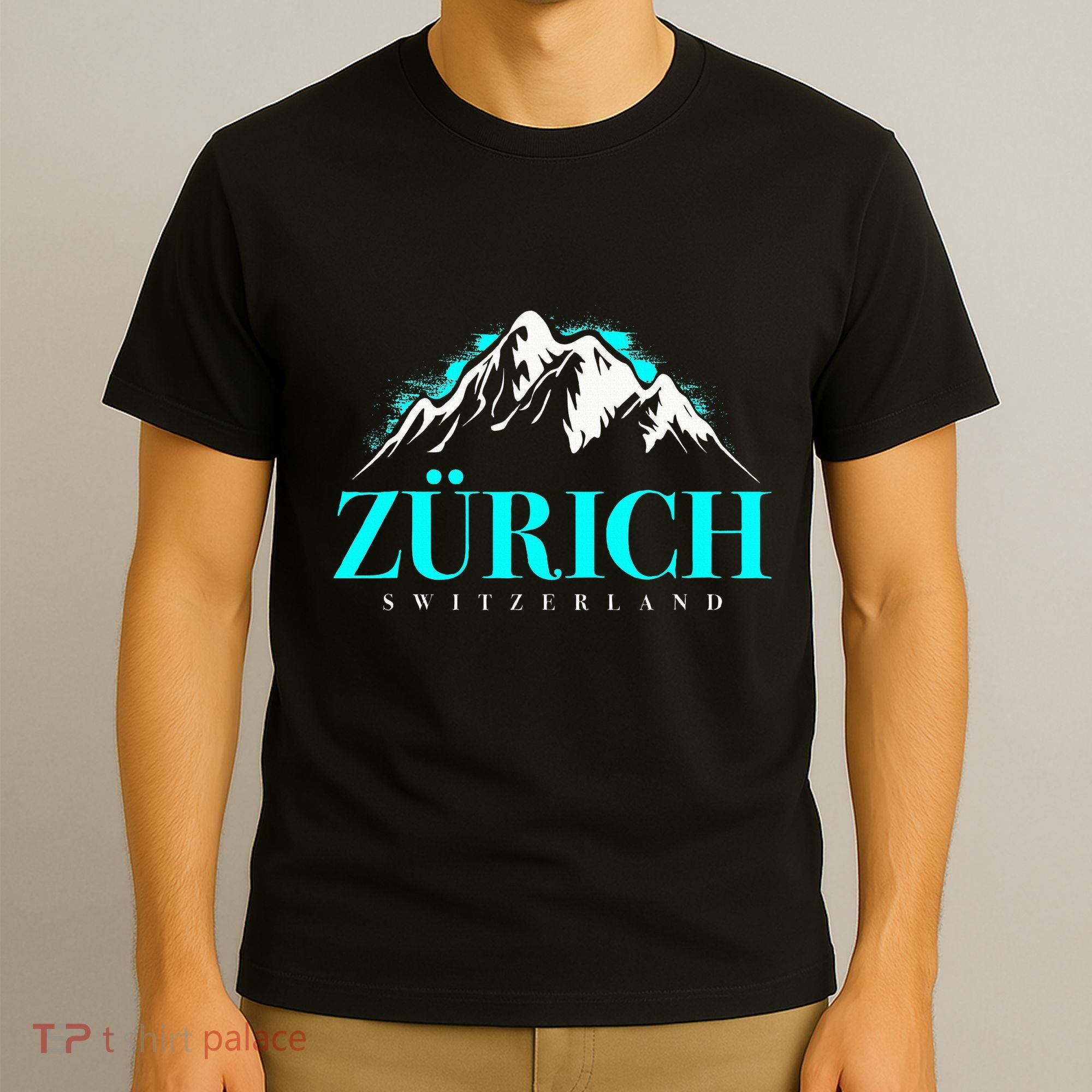 Swiss Alps Zurich Switzerland T-Shirt