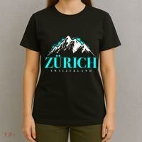 Swiss Alps Zurich Switzerland T-Shirt thumb 4