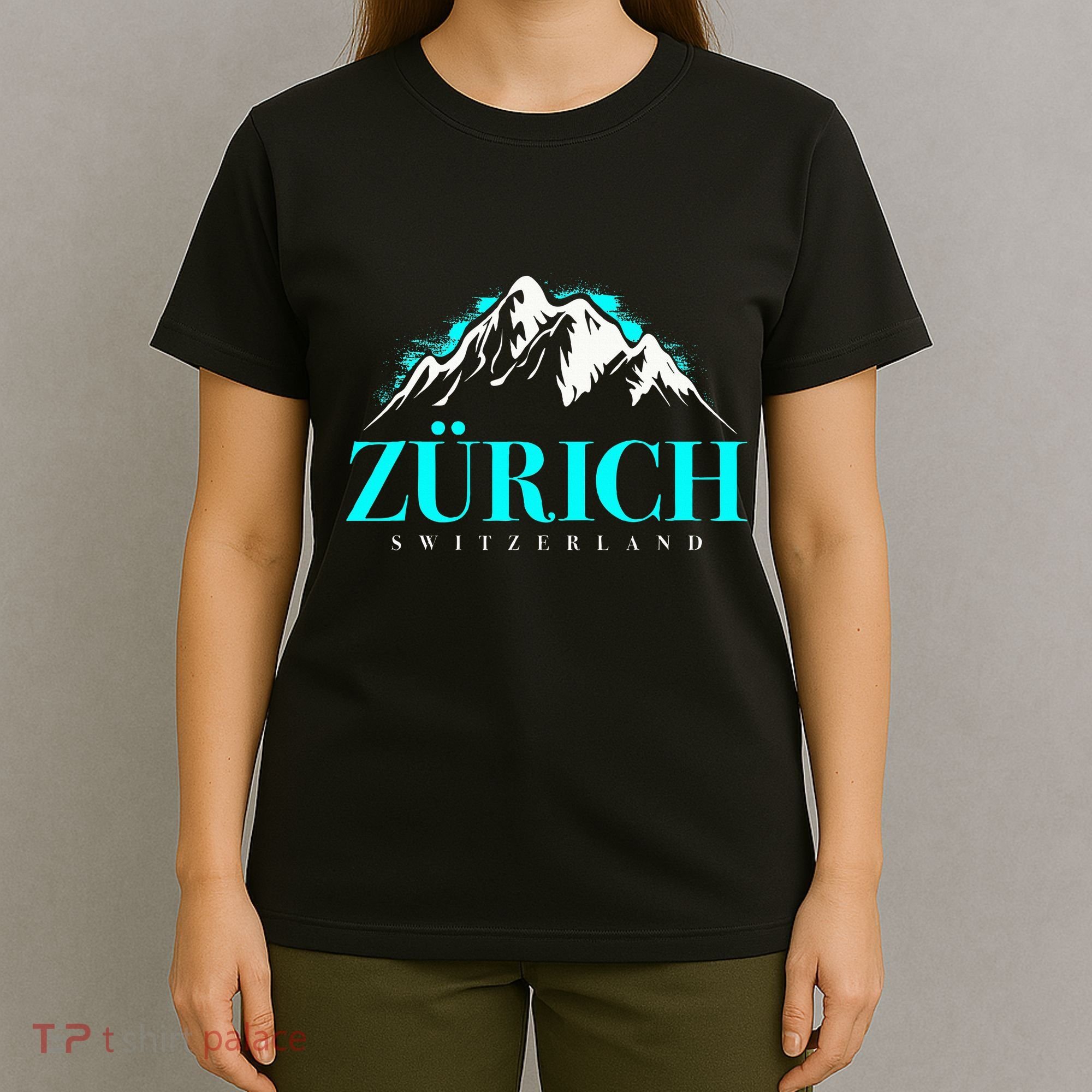 Swiss Alps Zurich Switzerland T-Shirt