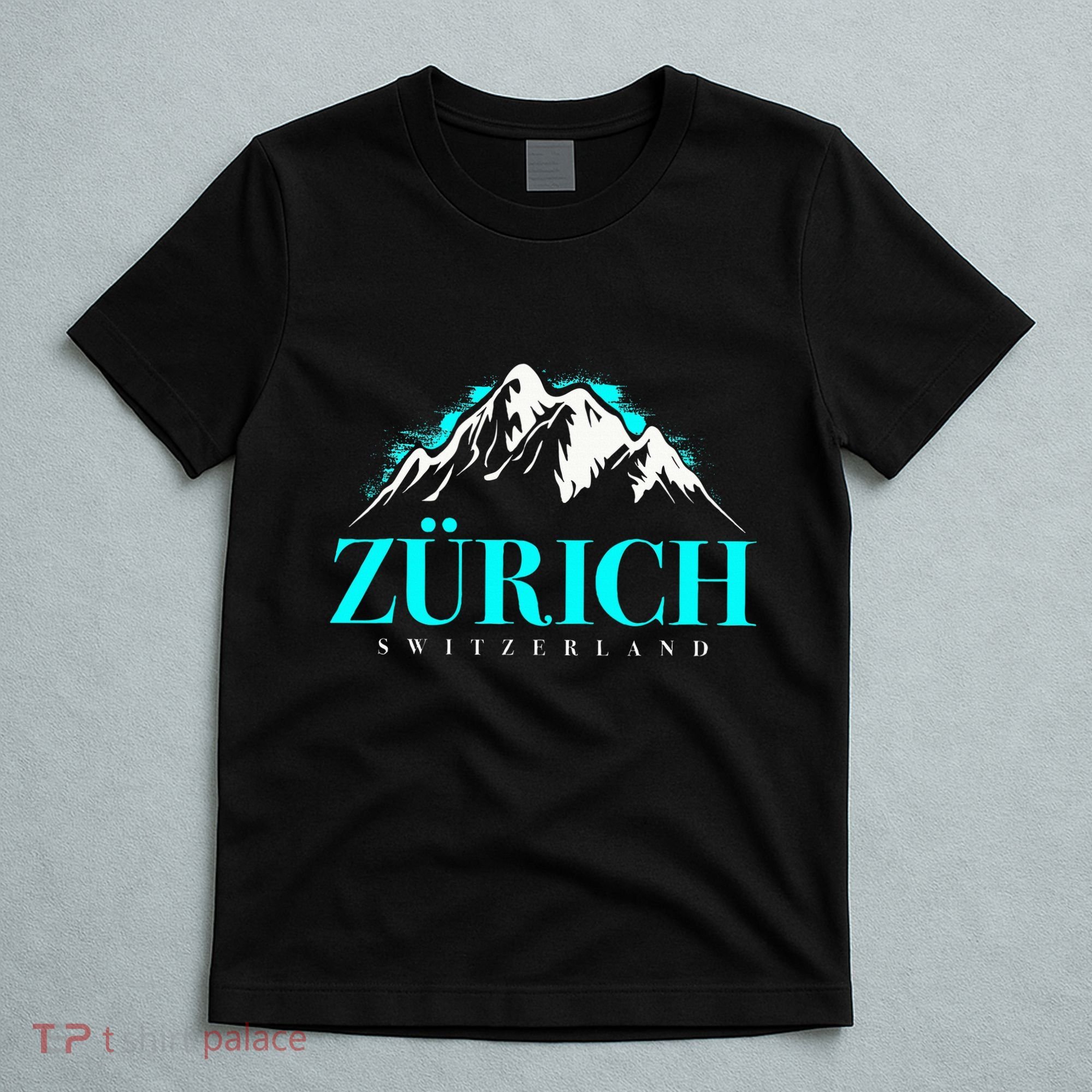 Swiss Alps Zurich Switzerland T-Shirt
