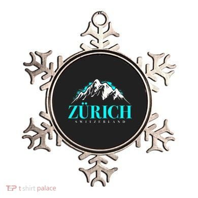 Swiss Alps Zurich Switzerland Ornament