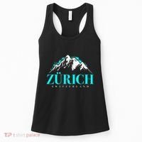 Swiss Alps Zurich Switzerland Women's Tank Top thumb 0
