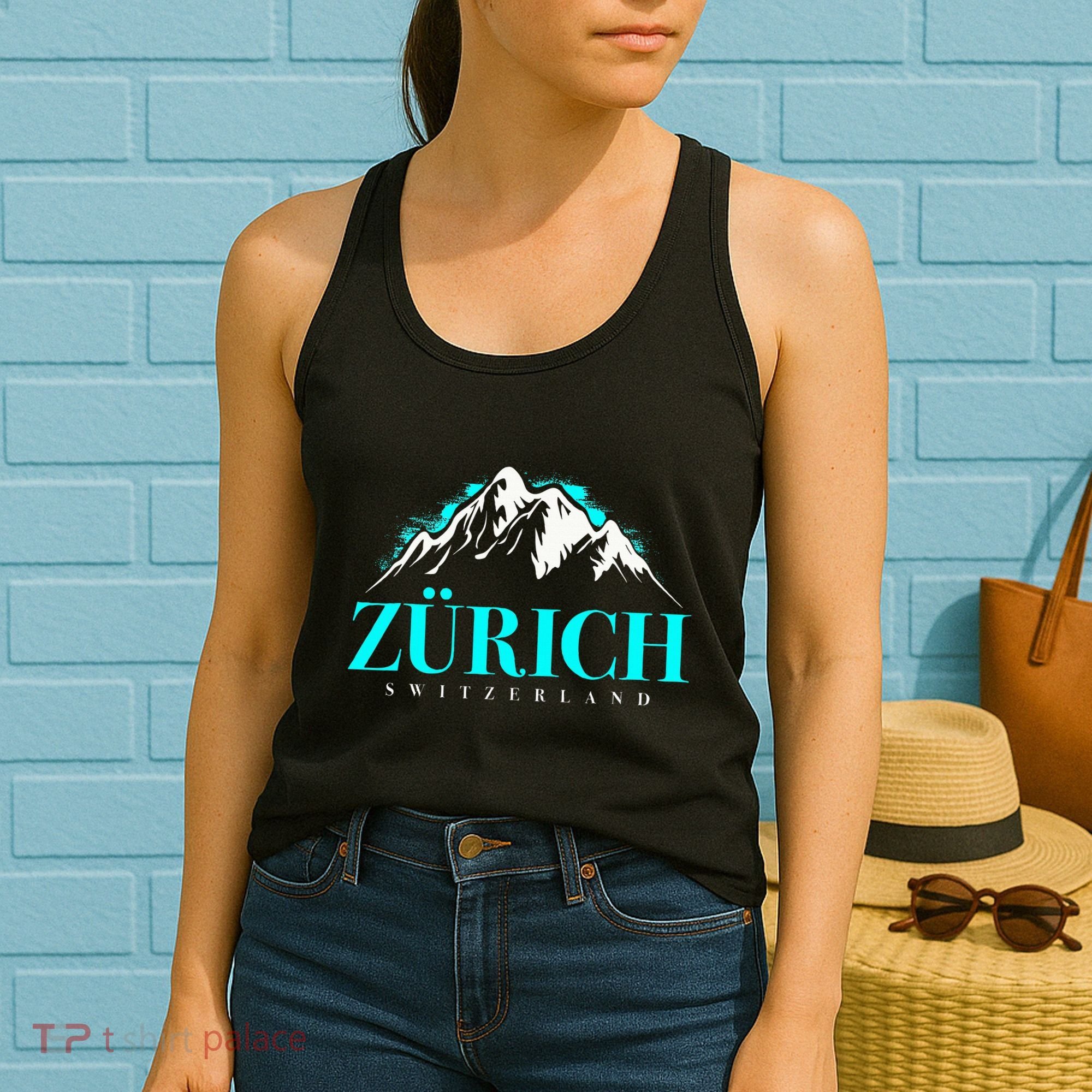 Swiss Alps Zurich Switzerland Women's Tank Top