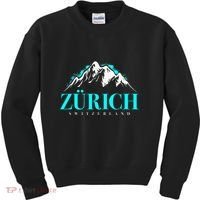 Swiss Alps Zurich Switzerland Kids Sweatshirt thumb 0