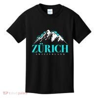 Swiss Alps Zurich Switzerland Kids T-Shirt thumb 0