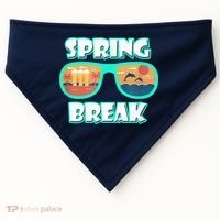 Spring Break USA-Made Doggie Bandana thumb 0