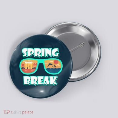 Spring Break Button