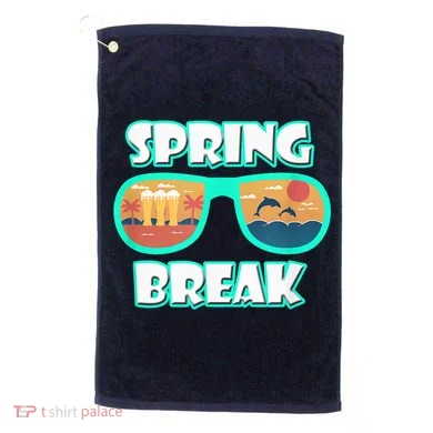 Spring Break Golf Towel