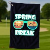 Spring Break Golf Towel thumb 1