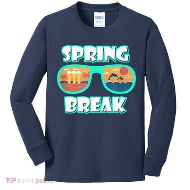 Spring Break Kids Long Sleeve Shirt